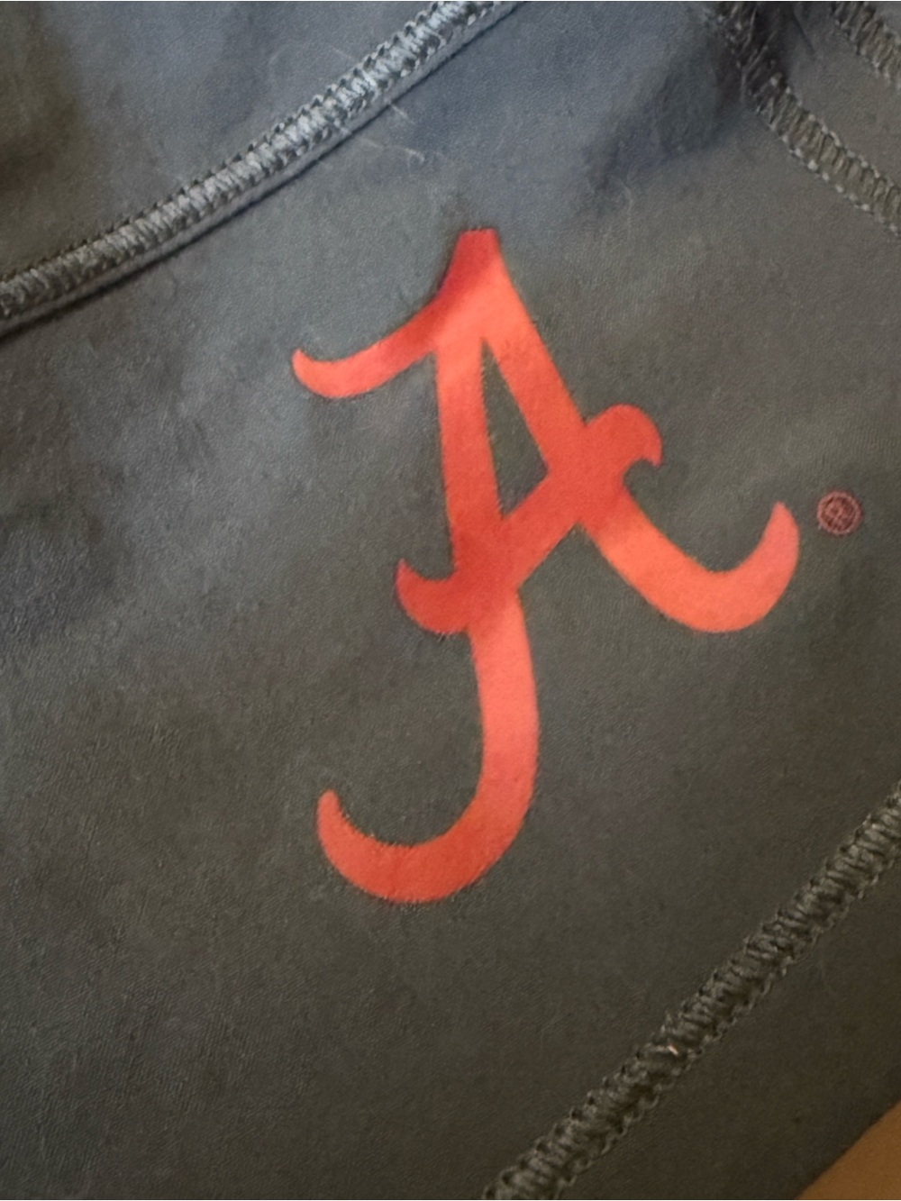 Black Lululemon Skort with Crimson 'A' Accent - Picture 4 of 4